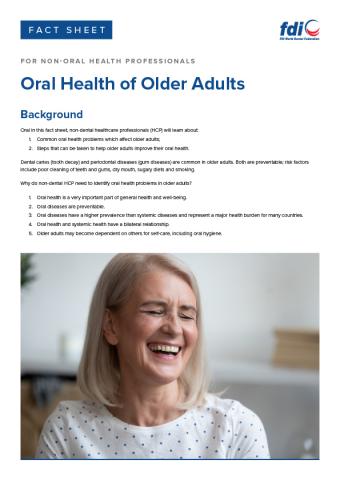 Oral Health of Older Adults